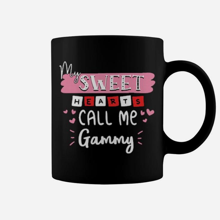 My Sweet Hearts Call Me Gammy Valentine Day Coffee Mug