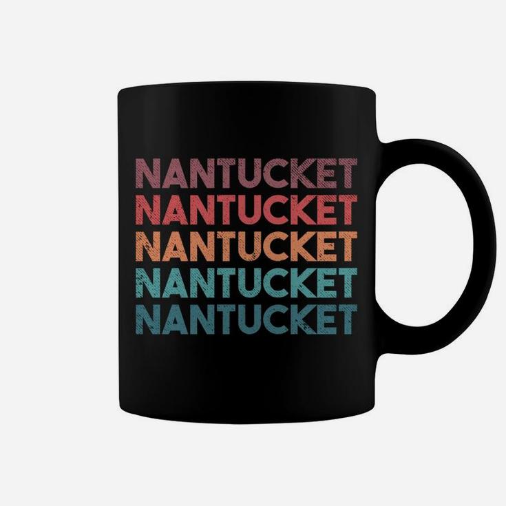 Nantucket Vintage Style Retro Color Coffee Mug