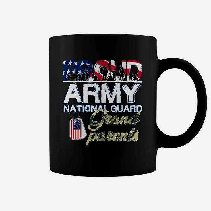 National Freedom Day Grandparents Proud Army National Guard Coffee Mug