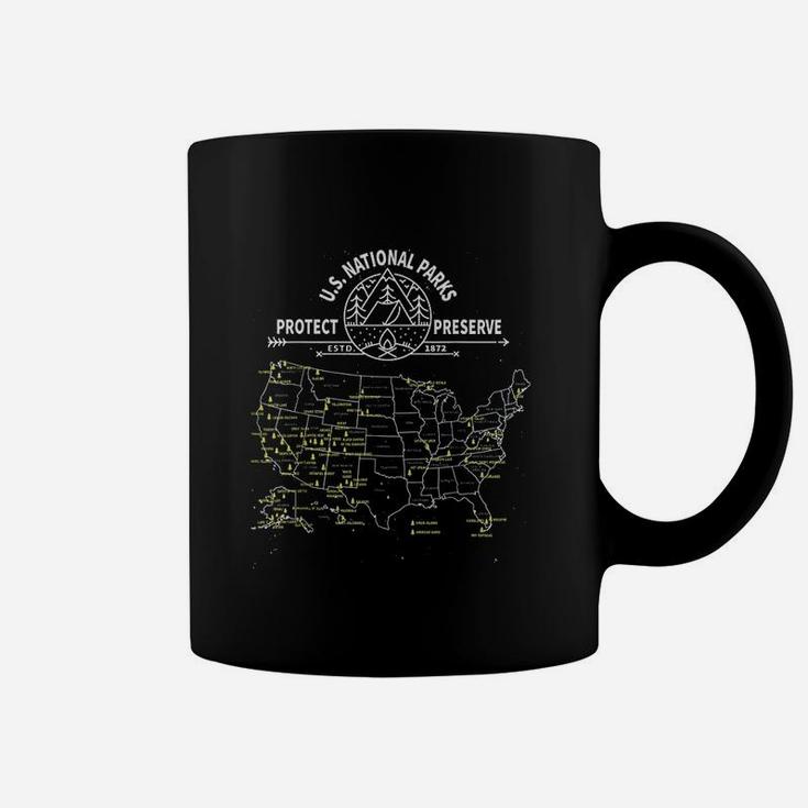 National Park Camping Coffee Mug