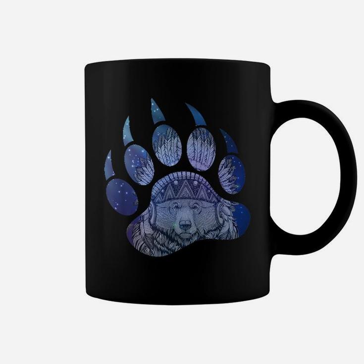 Native American Bear Claw Spirit Animal Totem Design Coffee Mug