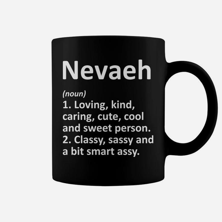 Nevaeh Definition Personalized Name Funny Birthday Gift Idea Coffee Mug