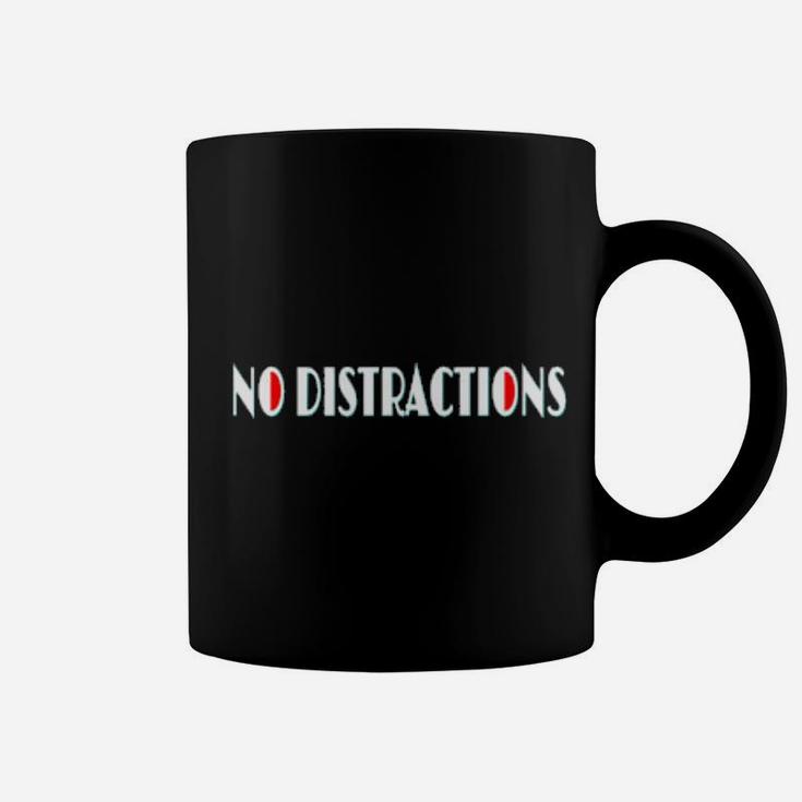 No Distractions Coffee Mug