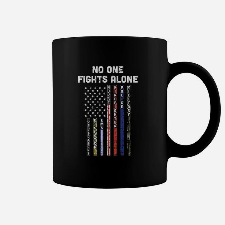 No One Fights Alone Coffee Mug