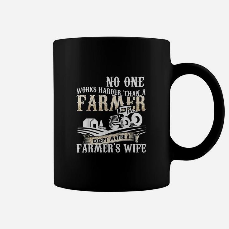 No One Works Harder Than A Farmer Coffee Mug