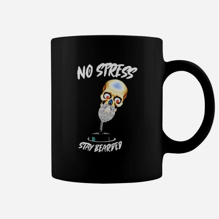 No Stress Stay Bearded Coffee Mug