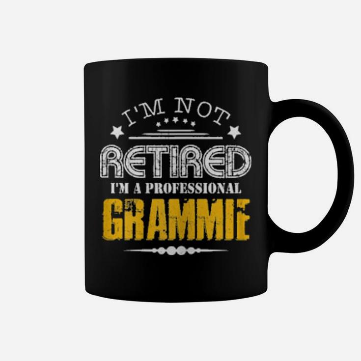 Not Retried Im Professional Grammie Distressed Coffee Mug