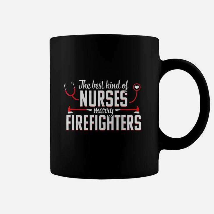 Nurse Life Fire Wife Funny Best Firefighter Nursing Gift Coffee Mug