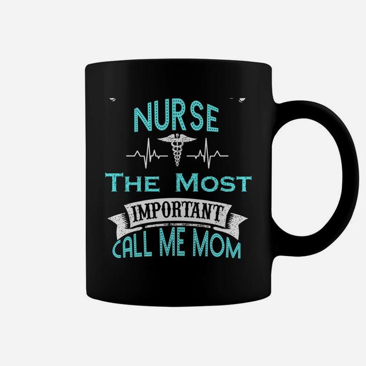Nurse Mom Mother's Day Gift For Nurses Back Print Hoodie Coffee Mug