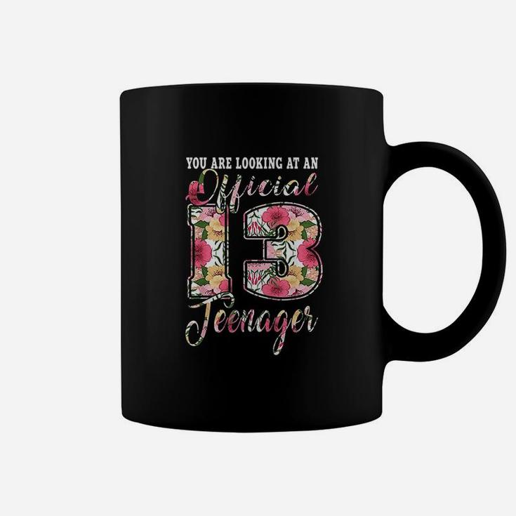 Official 13 Teenager 13Th Birthday 13 Years Old Girl Coffee Mug