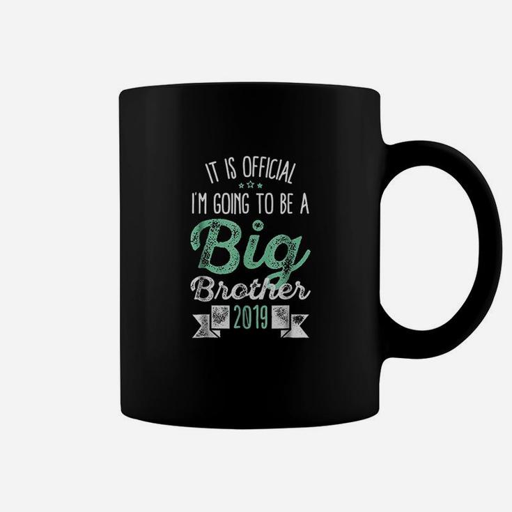 Official I Am Going To Be A Big Brother 2019 Kids Coffee Mug