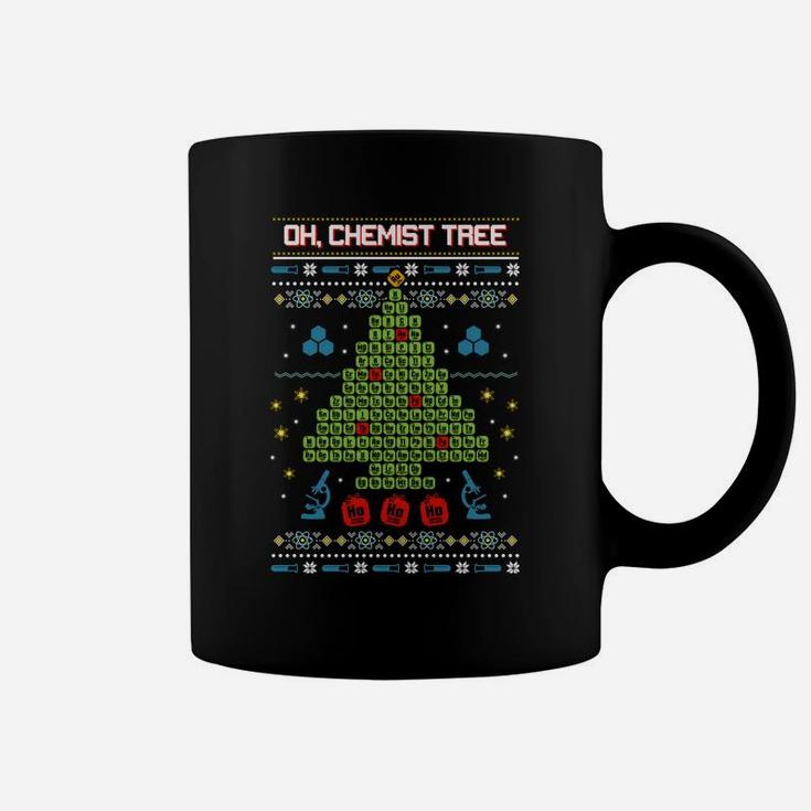 Oh, Chemist Tree - Chemistry Tree Christmas Science Sweatshirt Coffee Mug