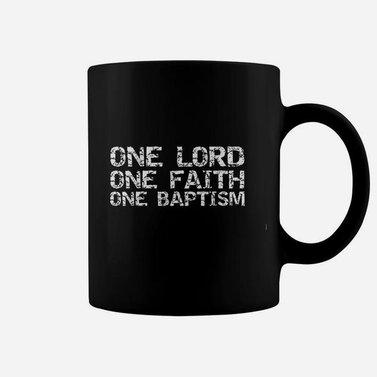 One Lord One Faith Coffee Mug