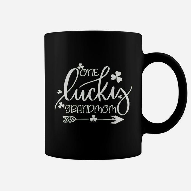 One Lucky Grandmom St Patricks Day Matching Gifts Coffee Mug