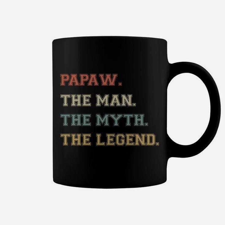 Papaw Man Myth Legend Funny Varsity Personalized Names Sweatshirt Coffee Mug