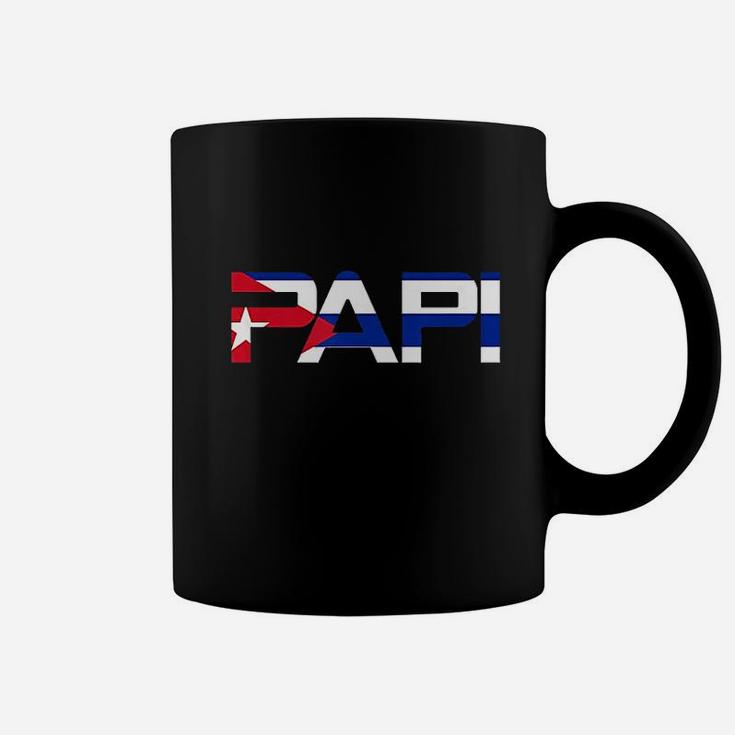 Papi Cuban Flag Coffee Mug