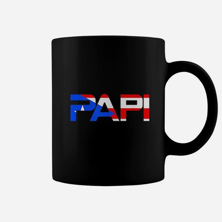 Papi Puerto Rico Flag Coffee Mug