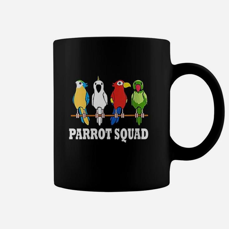 Parrot Squad Cute Team Parrot Bird Coffee Mug