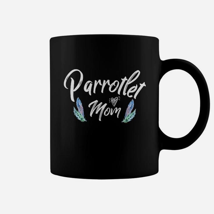 Parrotlet Mom With Parrot Coffee Mug