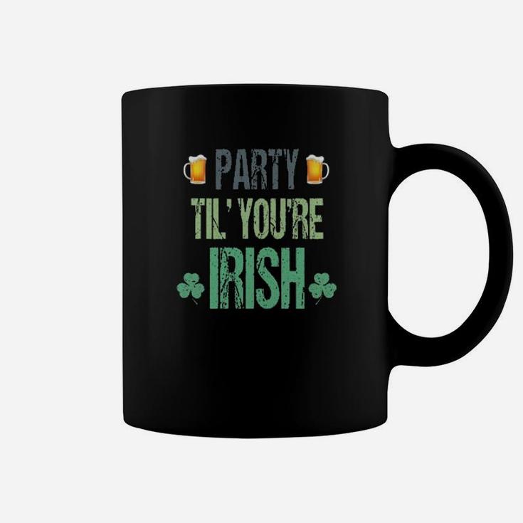 Party Til You Are Irish Coffee Mug