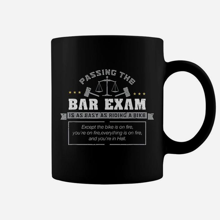 Passing The Bar Exam Is Easy As Riding A Bike Coffee Mug