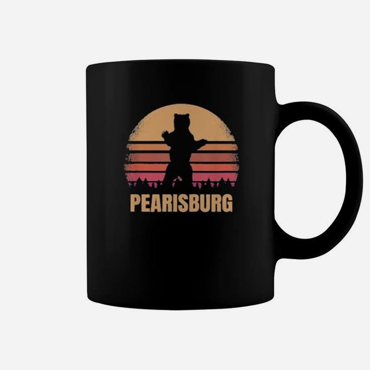 Pearisburg Virginia Vintage Bear Va Distressed Retro Coffee Mug