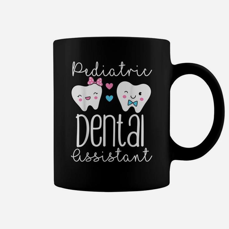 Pediatric Dental Assistant Tooth Kids Tee Dental Teeth Job Coffee Mug