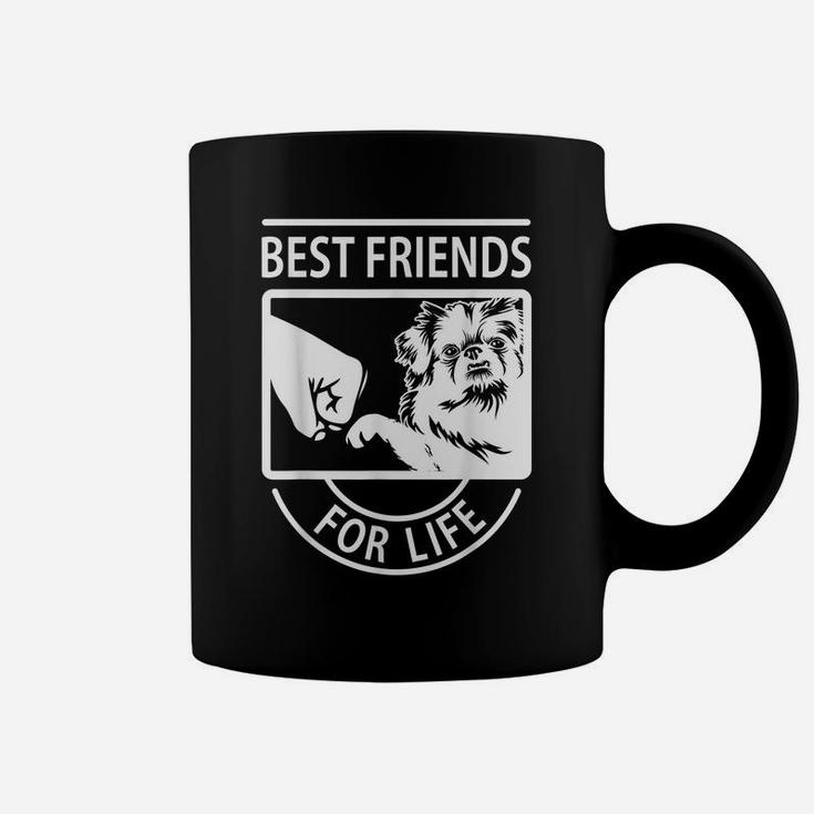 Pekingese Best Friend For Life T-Shirt Coffee Mug