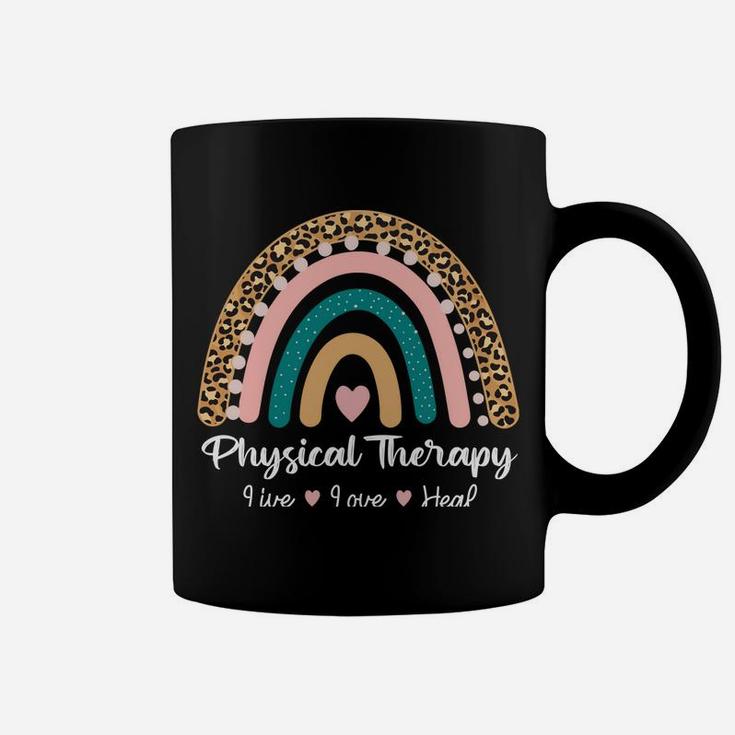 Physical Therapy Pediatric Therapist Pt Month Rainbow Cute Sweatshirt Coffee Mug