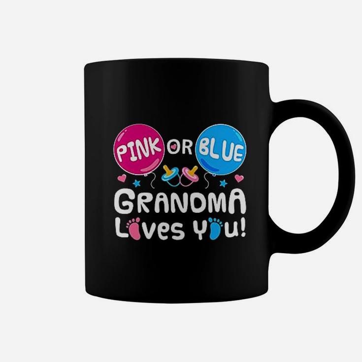 Pink Or Blue Grandma Loves You Coffee Mug