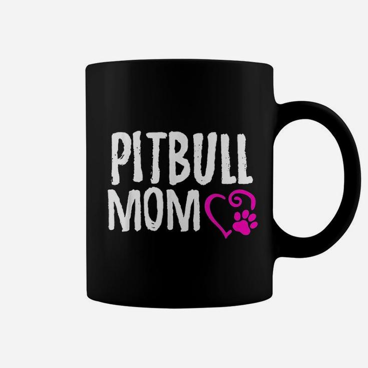 Pitbull Mom Coffee Mug