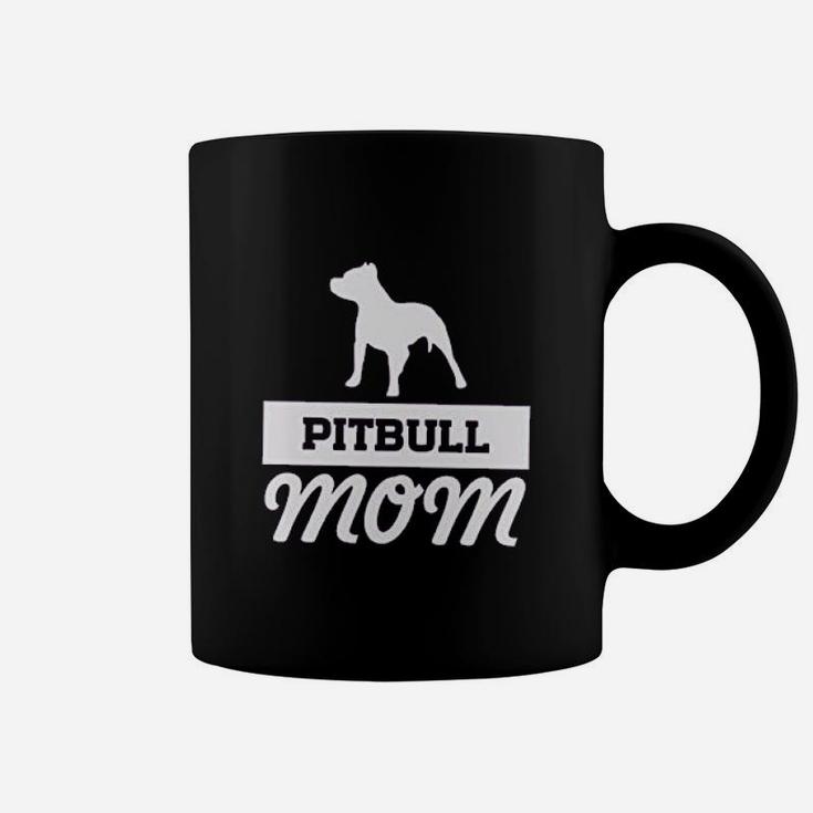 Pitbull Mom Off Shoulder Dog Mom Flowy Top Cute Mom Gifts Coffee Mug