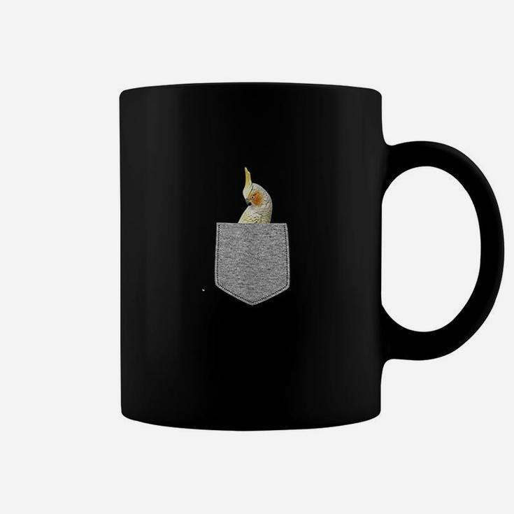 Pocket Cockatiel Bird Coffee Mug