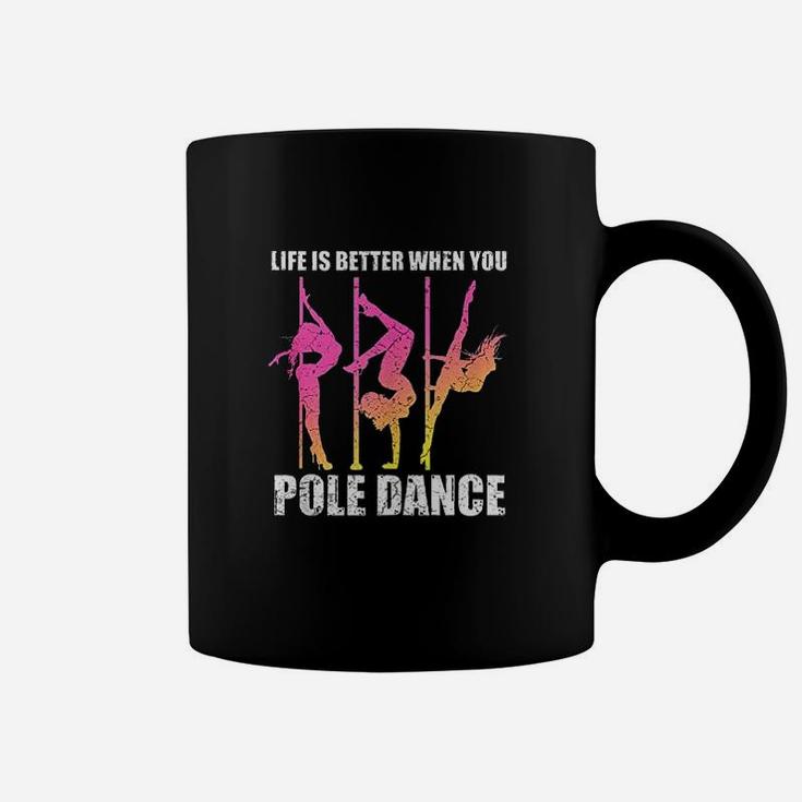 Pole Dance Dancing Fitness Workout Coffee Mug