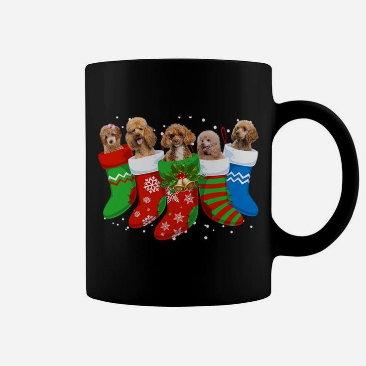 Poodle Christmas Sweater Poodle Dog Cute Socks Xmas Gift Sweatshirt Coffee Mug