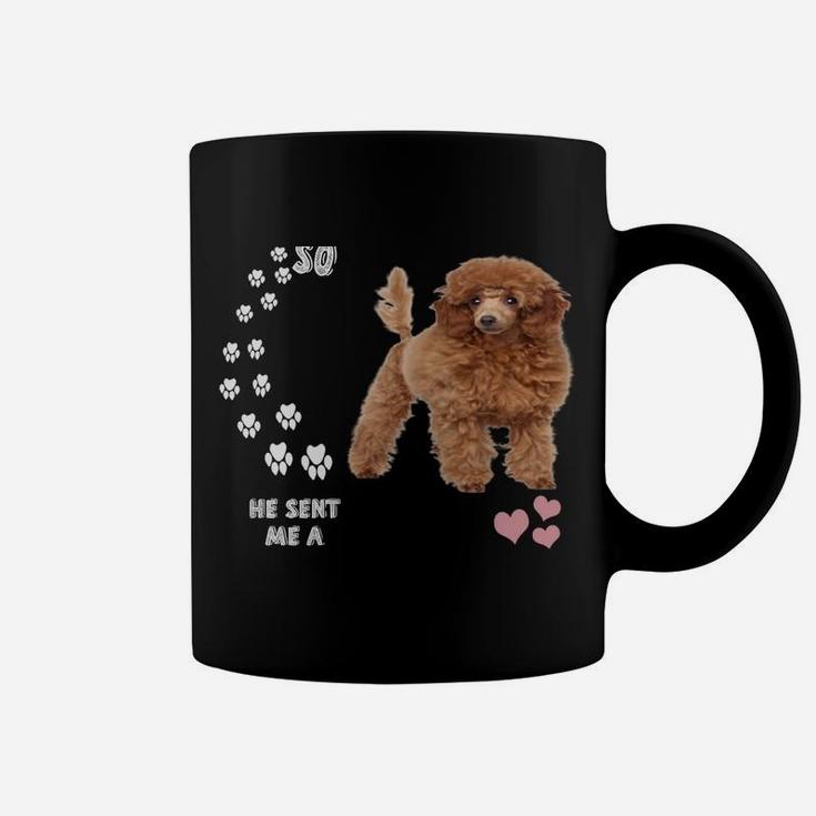 Poodle Dog Quote Mom Dad Lover Costume, Cute Red Toy Poodle Coffee Mug