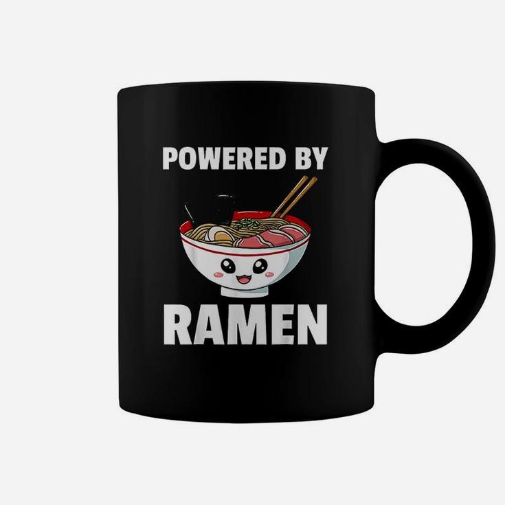 Powered By Ramen Noodle Japanese Bowl Cup Miso Coffee Mug