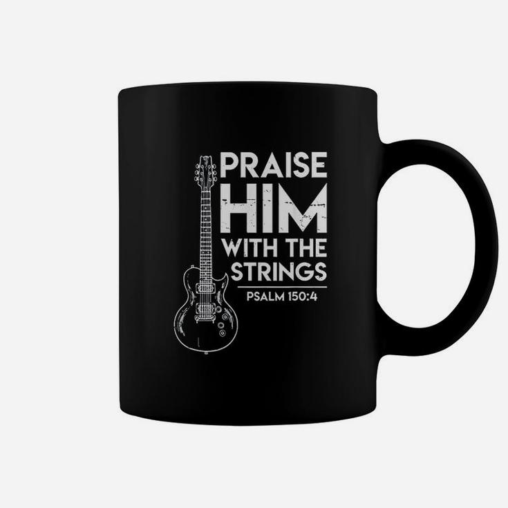 Praise Him Electric Guitar Coffee Mug