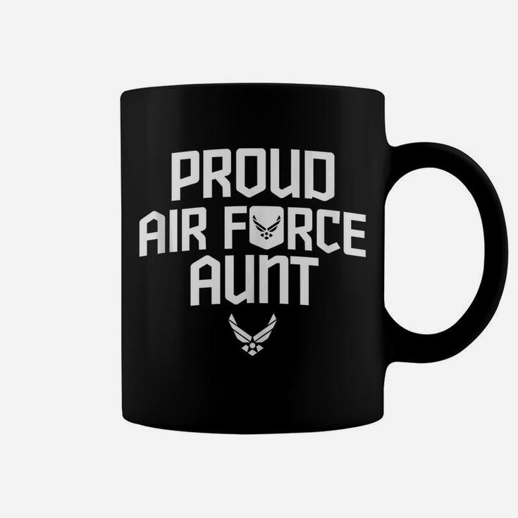 Proud Air Force Aunt Military Veteran Relative Army Gift Coffee Mug