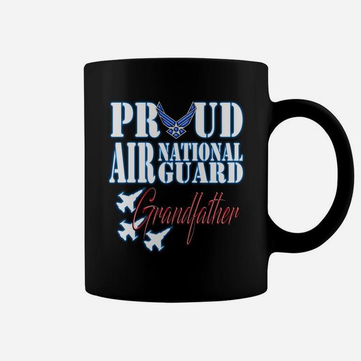 Proud Air National Guard Grandfather Freedom Day Gift Coffee Mug