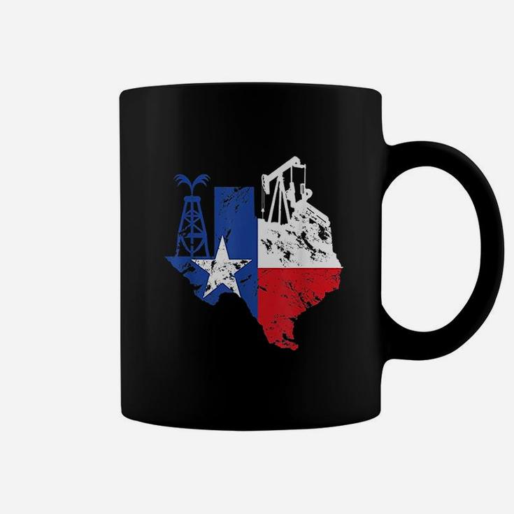 Proud American Oil Worker Oilfield Man Workers Texas Gift Coffee Mug