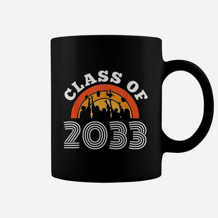 Proud Class Of 2033 Graduate Prek Retro Vintage Grad Gifts Coffee Mug