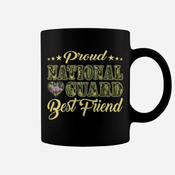 Proud National Guard Best Friend Dog Tags Heart Buddy Gift Coffee Mug