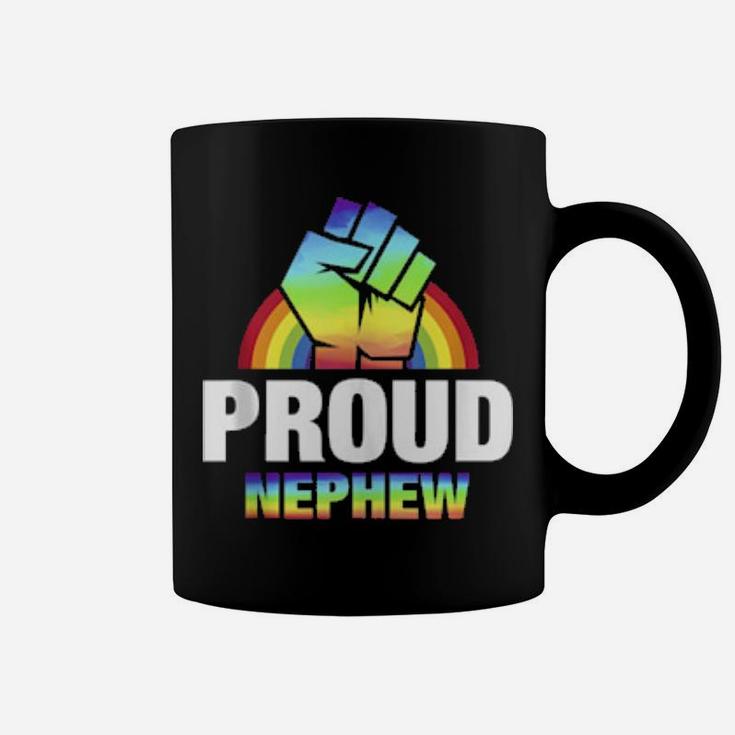 Proud Nephew Gay Pride Coffee Mug