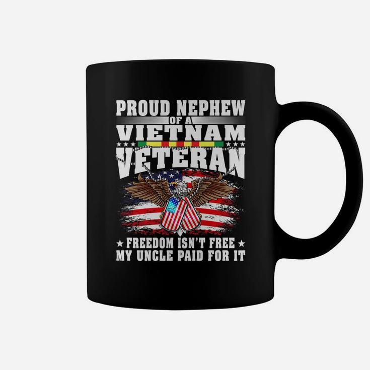 Proud Nephew Of Vietnam Veteran - Military Vet's Family Gift Coffee Mug