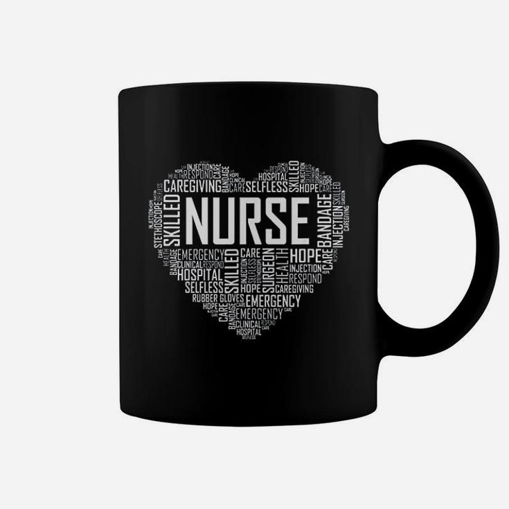 Proud Nurse Heart Lover Coffee Mug