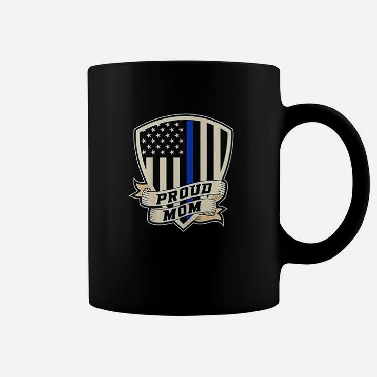 Proud Police Mom Coffee Mug