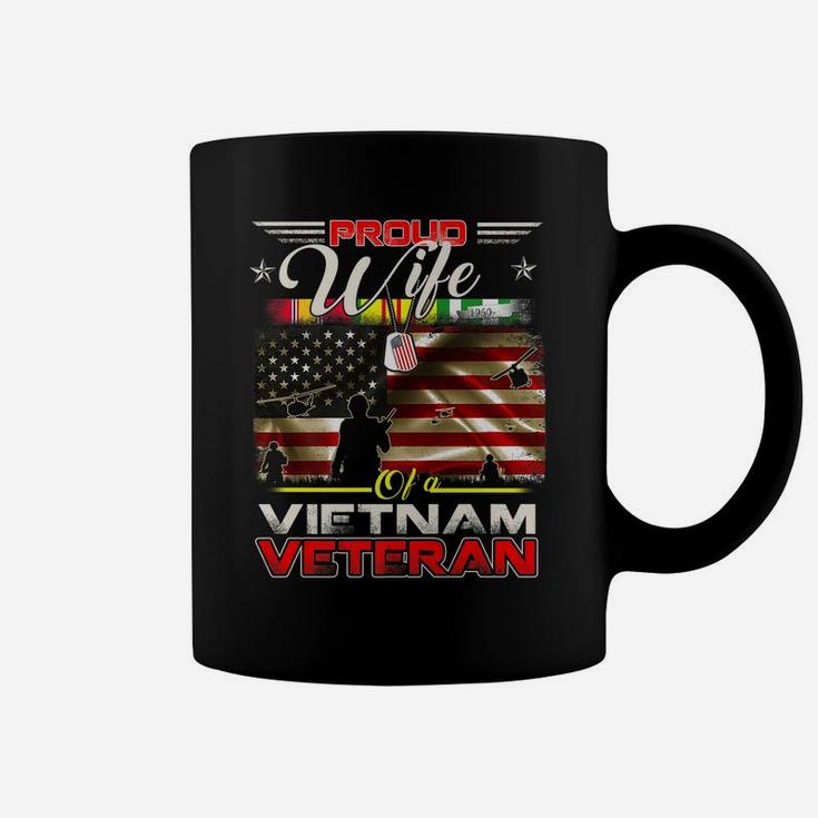 Proud Wife Of Vietnam Veteran Tshirt Gift For Women Coffee Mug