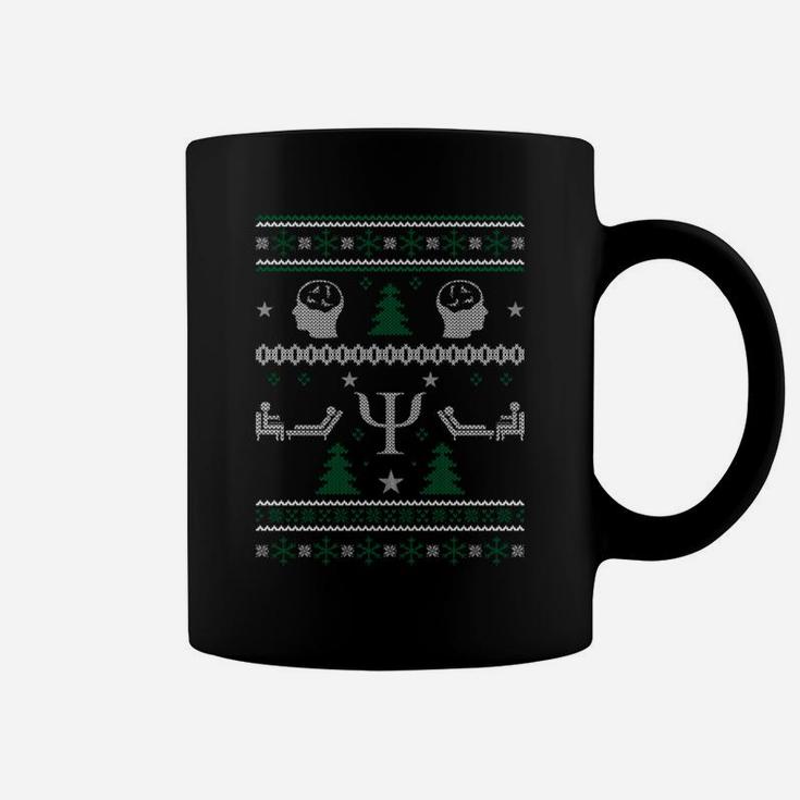 Psychologist Gift Ugly Christmas Sweater Xmas Sweatshirt Coffee Mug