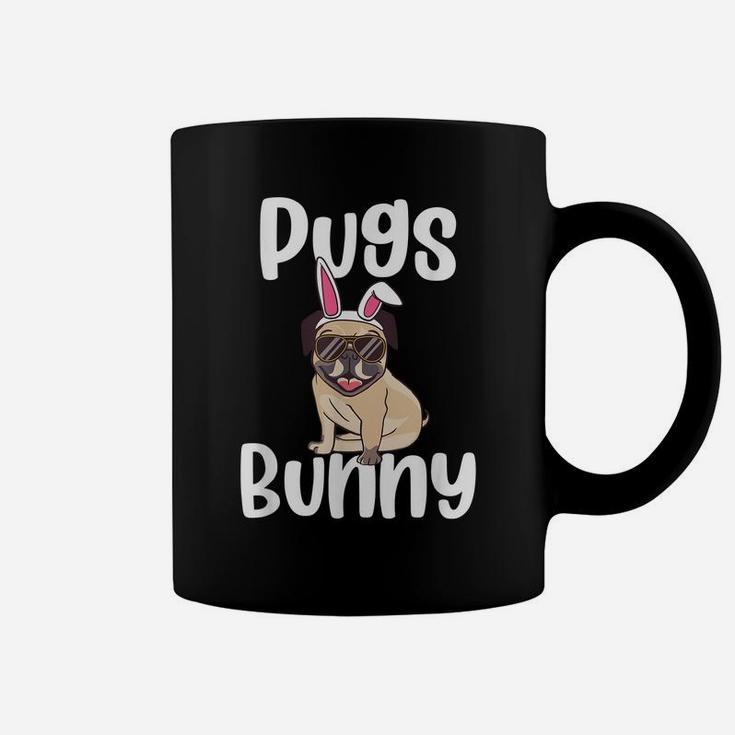 Pugs Bunny Funny Animal Dog Pun Pet Lover Easter Coffee Mug